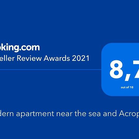 Modern Apartment Near The Sea And Acropolis Atena Exterior foto